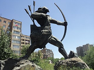 Hayk statue