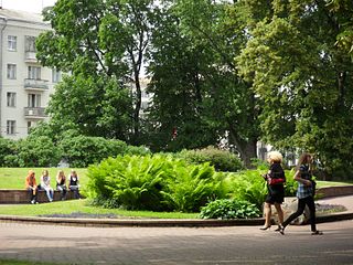 Michajlaŭski Garden Square