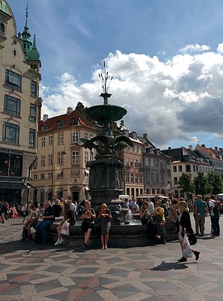 Stork Fountain