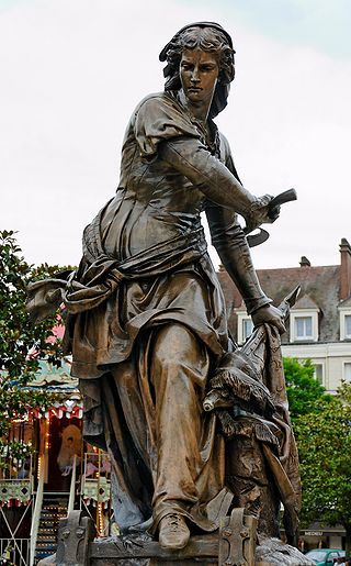 Statue de Jeanne Hachette