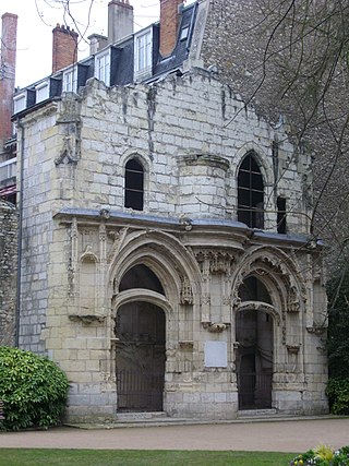 Façade de la Chapelle Saint-Jacques déplacée