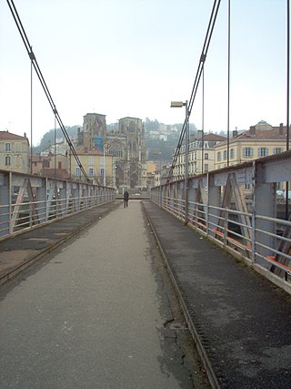 Pont suspendu de Vienne