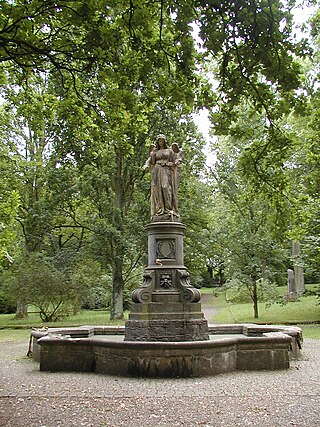 Friedensengel-Brunnen