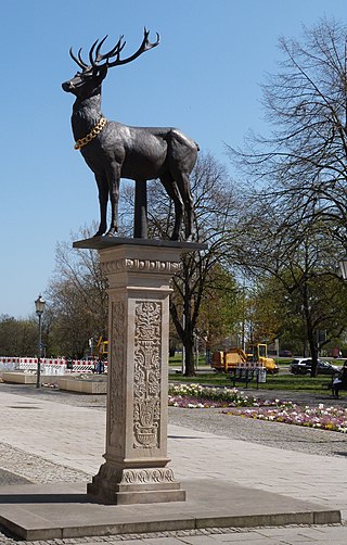 Hirschsäule