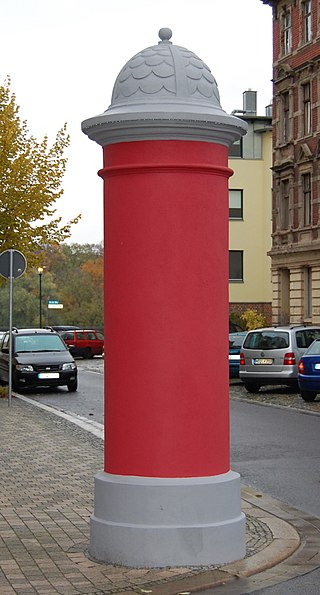 Litfaßsäule Fährstraße