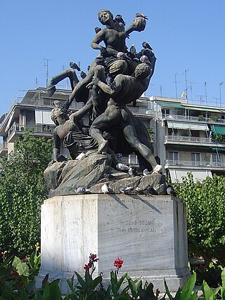 Θησεύς σώζων την Ιπποδάμειαν