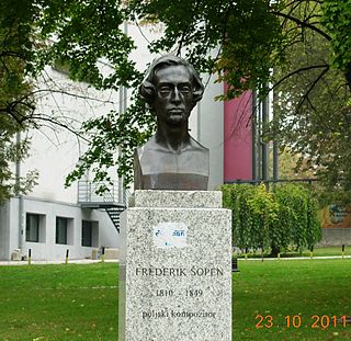 Bust of Frédéric Chopin