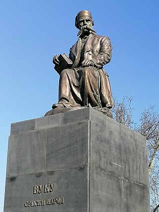 Monument to Vuk Karadžić