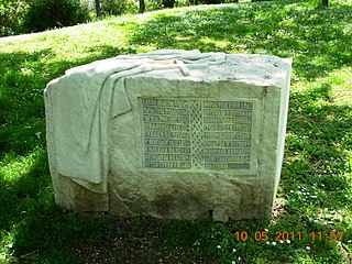 Monument to deacon Habakkuk