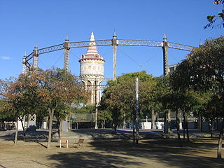 Water tower for “La Catalana de Gas” company