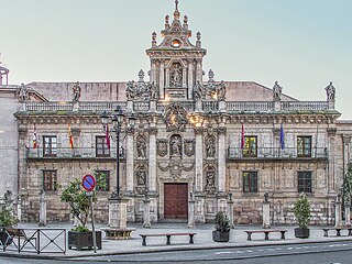 Fachada de la Universidad de Valladolid