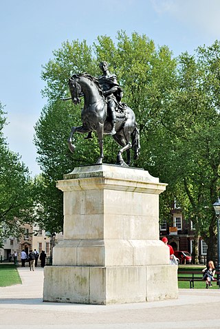 Equestrian Statue of William III