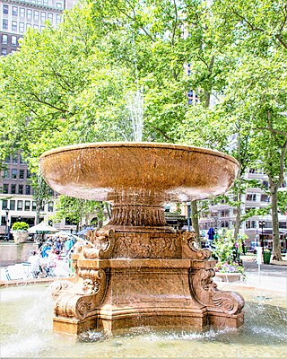 Josephine Shaw Lowell Fountain