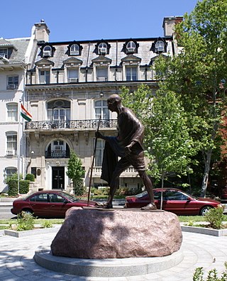 Mohandas K. Gandhi Statue