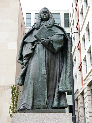 Sir William Blackstone Statue